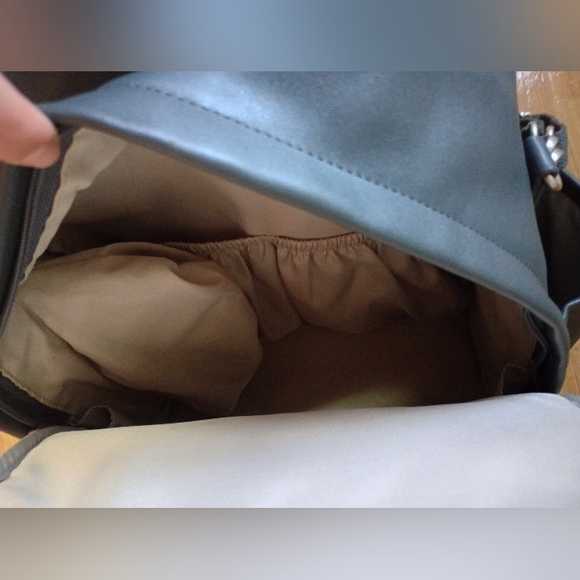 Blue Leather SKIP HOP Backpack/Diaper Bag - Picture 7 of 12